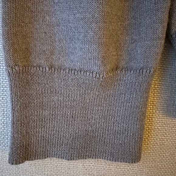 WARDROBE.NYC Gray Crew Neck Long Sleeve Sweater Medium M $395 Wool - Picture 9 of 13